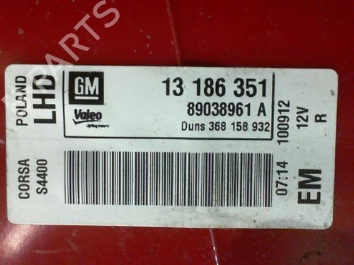 Right taillight OPEL CORSA D (S07) 1.4 (L08, L68) | BP24754989C35 