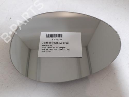 Used Right mirror glass MINI MINI COUNTRYMAN (R60) Cooper (122 hp) 26021290