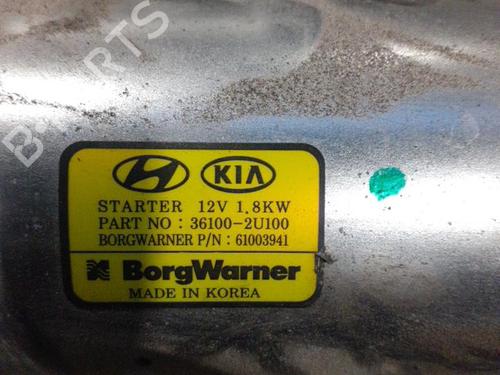 Starter HYUNDAI KONA (OS, OSE, OSI) 1.6 CRDi e-VGT | BP24756340M8 