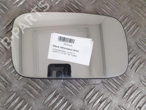 Used Right mirror glass VW CADDY II Box Body/MPV (9K9A) 1.7 SDI (57 hp) 24759846