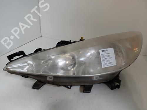 Venstre forlygte PEUGEOT 207 SW (WK_) 1.6 HDi (109 hp) 30678245