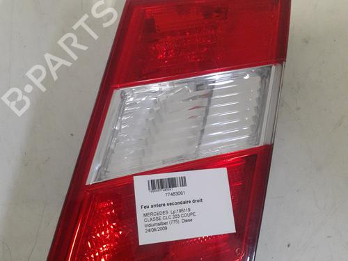 Used Right tailgate light MERCEDES-BENZ CLC-CLASS (CL203) CLC 220 CDI (203.708) (150 hp) 24746375