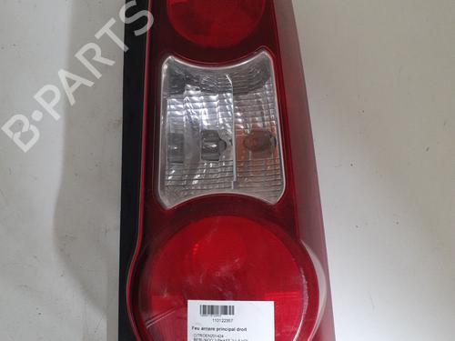 Used Right taillight CITROËN BERLINGO Box Body/MPV (B9) 1.6 HDi / BlueHDi 75 (75 hp) 28129355