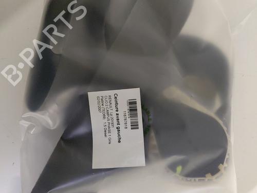 Sikkerhedssele foran venstre RENAULT CLIO II (BB_, CB_) 1.5 dCi (B/C2J) (68 hp) 31283363