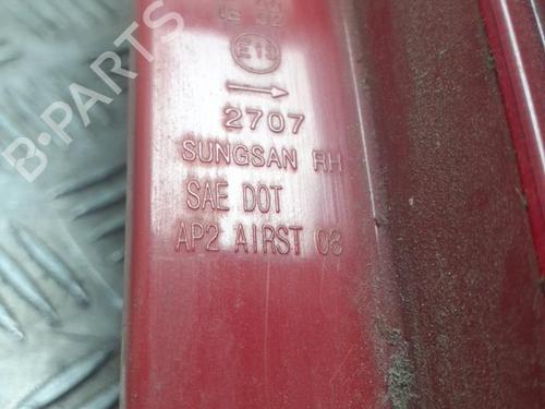 Used Right taillight Right taillight CHEVROLET AVEO / KALOS Hatchback (T250, T255) 1.2 (84 hp) 24759974 24759974