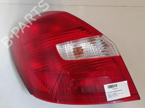 Used Left taillight SKODA FABIA II (542) 1.6 TDI (90 hp) 24753827