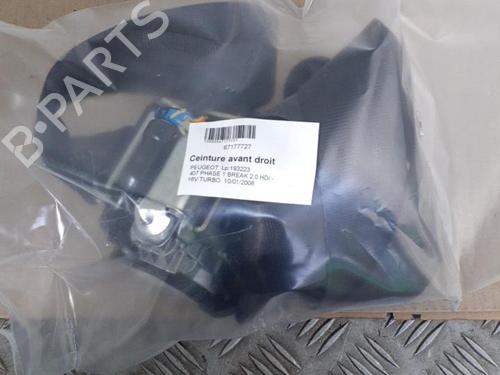 Used Front right seatbelt Front right seatbelt PEUGEOT 407 SW (6E_, 6D_) 2.0 HDi 135 (136 hp) 24758992 24758992