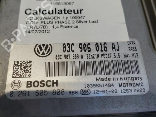 Øvrige styreenhet VW GOLF PLUS V (5M1, 521) 1.4 TSI | BP30596976M11