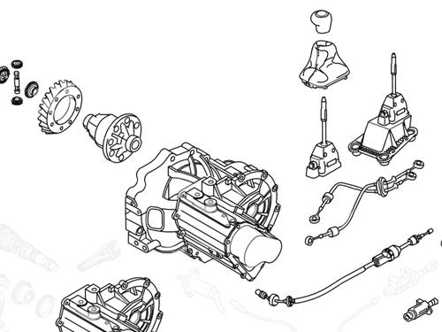 Getriebe für RENAULT TWINGO I (C06_) 1.2 (C066, C068) (58 hp) 33166482