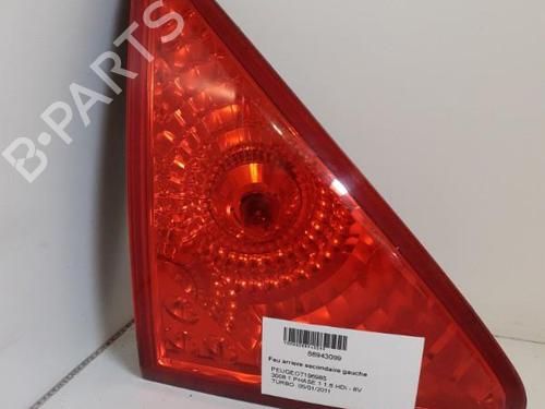 Used Left tailgate light PEUGEOT 3008 I MPV (0U_) 1.6 HDi (112 hp) 24741500