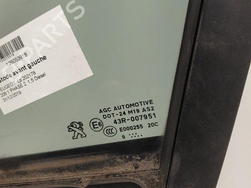 Used Front left quarter glass Front left quarter glass PEUGEOT 208 I (CA_, CC_) [2012-2021] 36055758 36055758