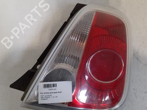 Used Right taillight FIAT 500 (312_) 1.2 (312AXA1A) (69 hp) 24753835