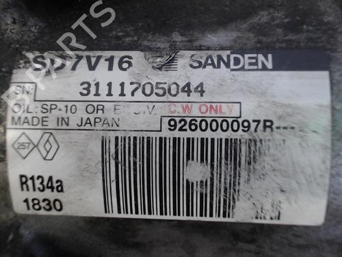 AC Kompressor DACIA SANDERO 1.4 MPI LPG (72 hp) 24744981