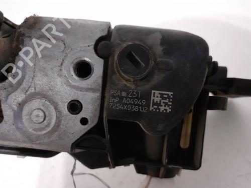 Front left lock PEUGEOT 3008 I MPV (0U_) 1.6 HDi | BP24740828C98 