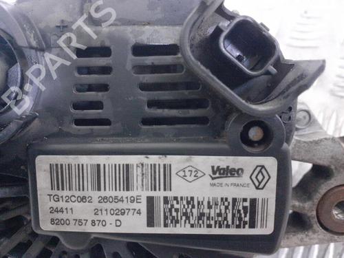 Used Alternator Alternator RENAULT MEGANE III Grandtour (KZ0/1) 1.9 dCi (KZ0J, KZ0N, KZ1S) (131 hp) 24740433 24740433