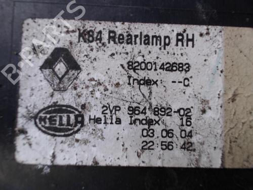 Right taillight RENAULT MEGANE II Estate (KM0/1_) 1.9 dCi (KMRG, KM1G, KM0G, KM2C) | BP24745012C35 