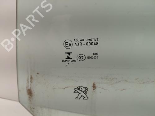 Used Rear left door window Rear left door window PEUGEOT 208 II (UB_, UP_, UW_, UJ_) 1.2 PureTech 75 (75 hp) 33204188 33204188