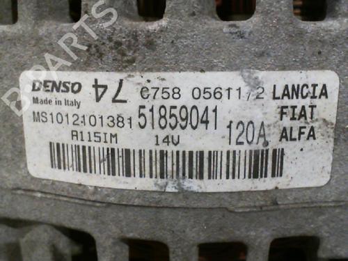 Used Alternator FIAT PUNTO EVO (199_) 1.4 (199AXB1A) (77 hp) 24755131