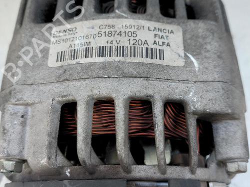 Alternator FIAT 500 (312_) 0.9 (312AXG1A, 312.AXG11) | BP38528869M7 - Image 2
