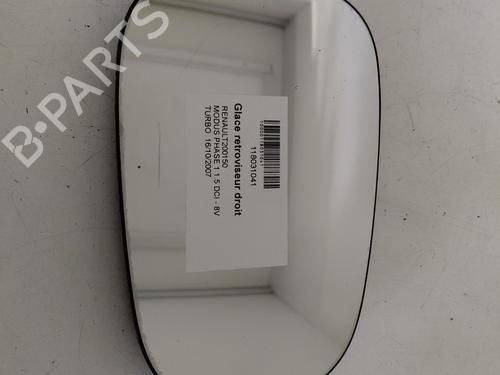 Verre de rétroviseur droit RENAULT MODUS / GRAND MODUS (F/JP0_) 1.5 dCi (FP0D, JP0D) (82 hp) 30910314