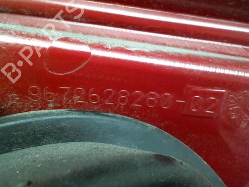 Used Left taillight PEUGEOT 208 I (CA_, CC_) 1.6 HDi (114 hp) 24759445