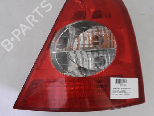 Used Right taillight RENAULT CLIO II (BB_, CB_) 1.5 dCi (B/C2J) (68 hp) 27149481