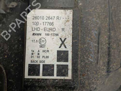 Right headlight RENAULT KANGOO Express (FW0/1_) | BP33653978C29 - Image 2