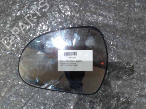 Used Left mirror glass PEUGEOT 207 (WA_, WC_) 1.6 HDi (92 hp) 24745154