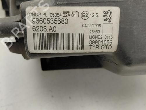 Used Left headlight Left headlight PEUGEOT 206 Hatchback (2A/C) 1.4 HDi eco 70 (68 hp) 40602615 40602615