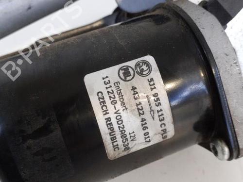 Used Front wiper motor SKODA FABIA II (542) 1.2 12V (60 hp) 24750913