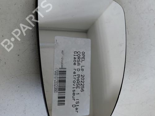 Espelho direito Espelho direito OPEL CORSA D (S07) 1.3 CDTI (L08, L68) (95 hp) 33474410 33474410