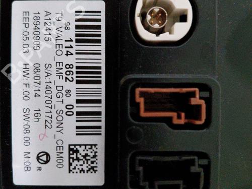 Display monitor PEUGEOT 308 II (LB_, LP_, LW_, LH_, L3_) 1.6 THP 125 | BP29083162C48 