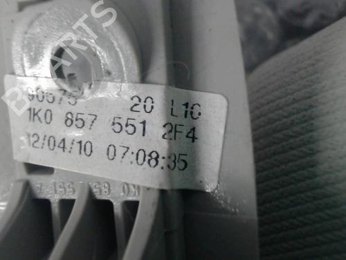 Used Left sun visor VW GOLF VI (5K1) 1.6 TDI (105 hp) 24740701