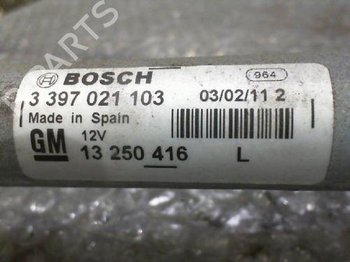 Front wiper motor OPEL MERIVA B MPV (S10) 1.3 CDTI (75) | BP24755787M29 