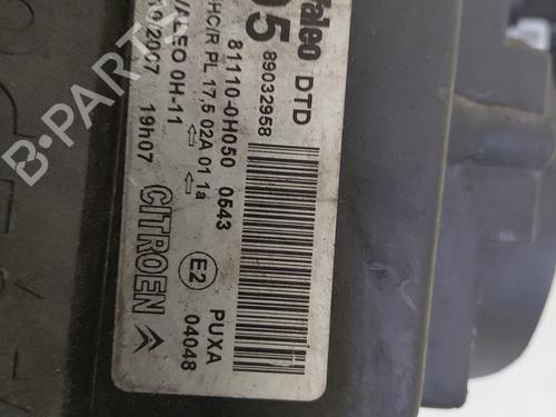 Right headlight CITROËN C1 (PM_, PN_) 1.4 HDi | BP31612869C29