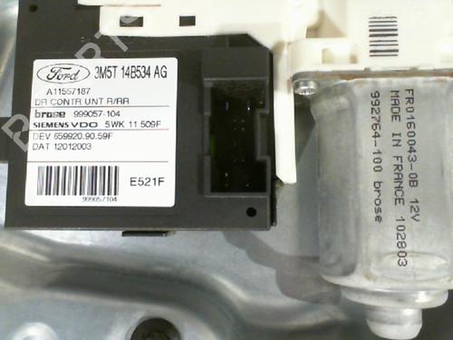 Rear right window mechanism FORD FOCUS C-MAX (DM2) 2.0 TDCi | BP24751838C25 - Image 4