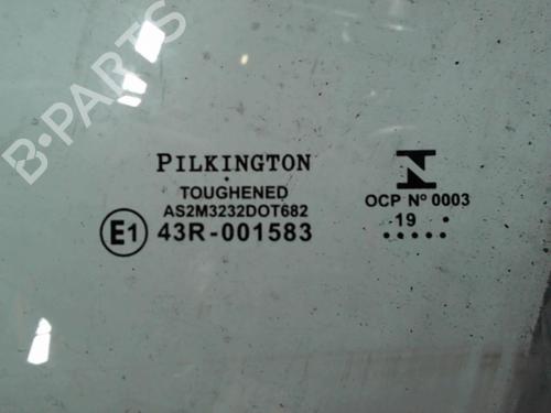Used Front left door window PEUGEOT 307 (3A/C) 2.0 HDi 90 (90 hp) 24759712