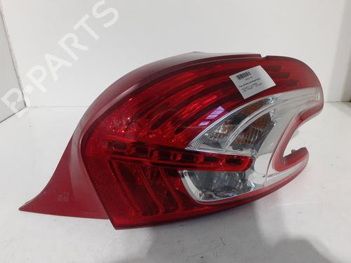 Used Right taillight PEUGEOT 208 I (CA_, CC_) 1.2 VTI 82 (82 hp) 24744724