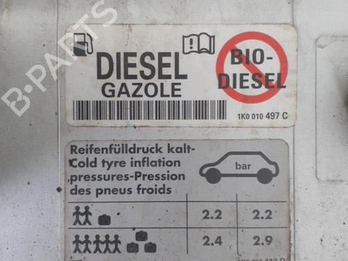 Used Fuel flap VW GOLF VI Variant (AJ5) 1.6 TDI (105 hp) 24767728