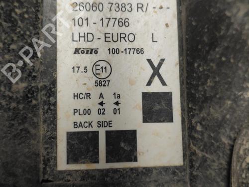Left headlight RENAULT KANGOO Express (FW0/1_) 1.5 dCi 75 (FW07, FW10, FW04) | BP40202704C28 - Image 2