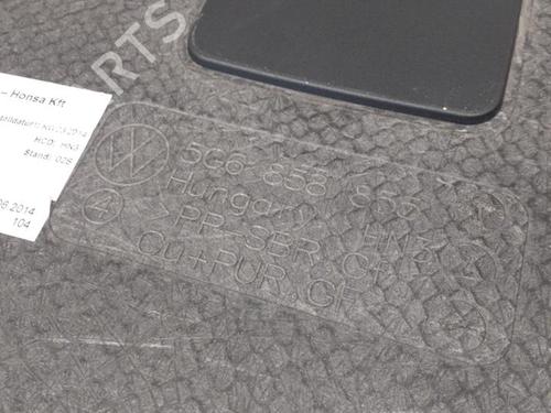 Rear seat VW GOLF VII (5G1, BQ1, BE1, BE2) 1.2 TSI BP24740473C17
