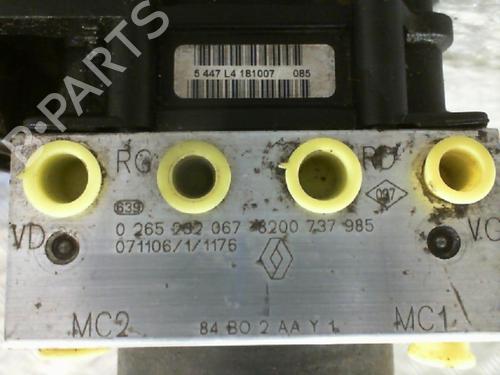 ABS Bremseaggregat RENAULT SCÉNIC II (JM0/1_) 1.5 dCi (JM1E, JM16) | BP24755543M43 