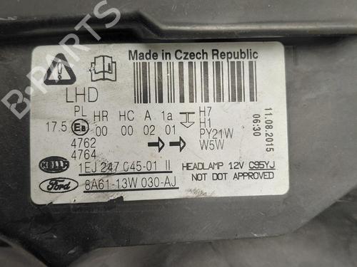 Left headlight FORD FIESTA VI (CB1, CCN) 1.4 TDCi | BP39904998C28 - Image 2