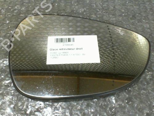 Used Right mirror glass FORD FIESTA VI (CB1, CCN) 1.4 TDCi (68 hp) 24754570