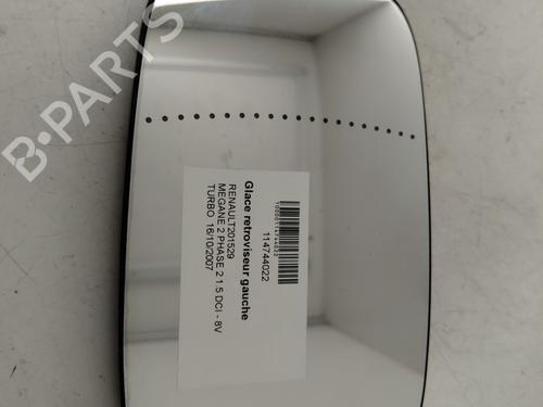 Used Left mirror glass RENAULT MEGANE II (BM0/1_, CM0/1_) 1.5 dCi (BM1E, CM1E) (106 hp) 29973659
