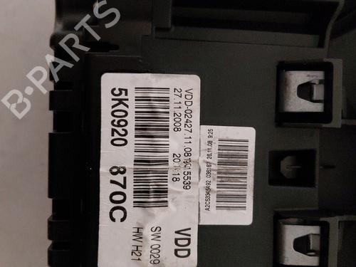 Instrument cluster VW GOLF VI (5K1) 2.0 TDI | BP29251487C47 