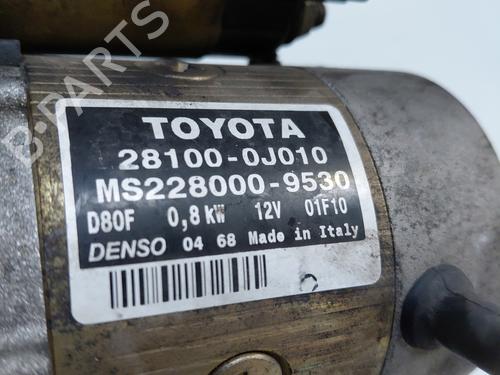 Starter TOYOTA YARIS (_P1_) 1.0 (SCP10_, SCP10R) | BP30091724M8 