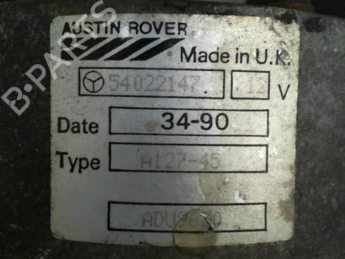Used Alternator Alternator ROVER MINI Hatchback 1000 (41 hp) 24749820 24749820