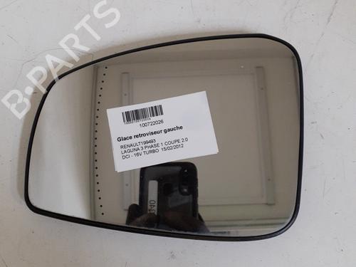 Spiegelglas links für RENAULT LAGUNA Coupe (DT0/1) 2.0 dCi (DT01, DT08, DT09, DT0K, DT12, DT1C, DT1D, DT1M,... (150 hp) 31214911