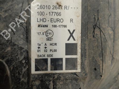 Right headlight RENAULT KANGOO Express (FW0/1_) | BP33850021C29 - Image 2